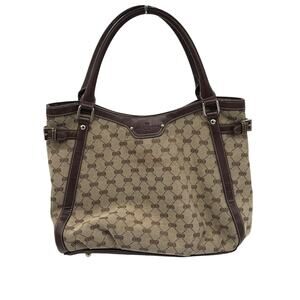 Balenciaga Canvas & Leather Shoulder Bag*Beautiful bag*High end Luxe*COA